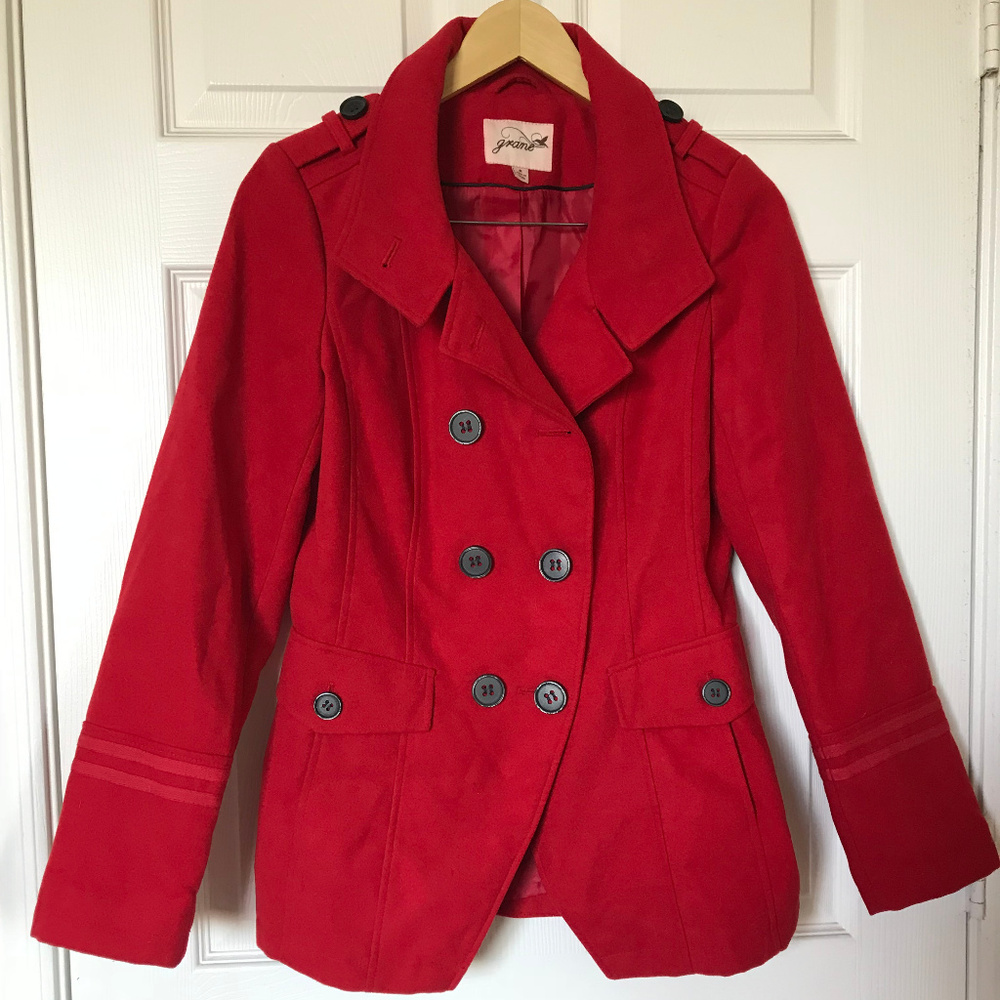 Grane Military style Peacoat